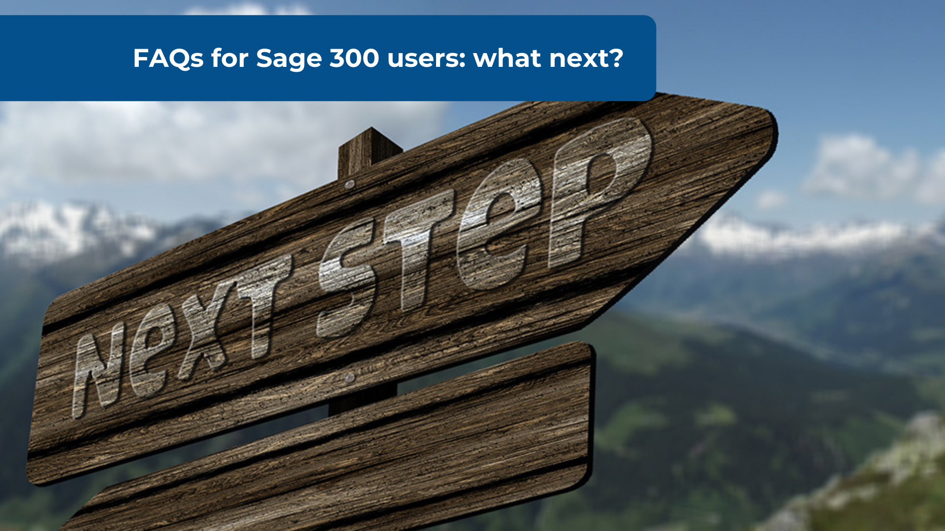 Sage 300 Upgrade