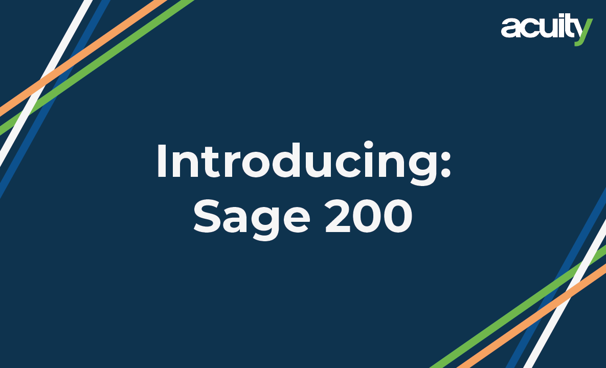 introducing Sage 200