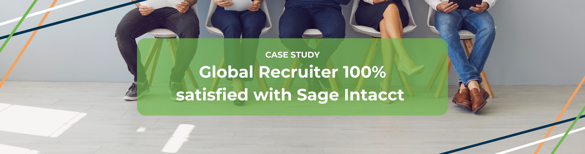 London-based Global recruiter says they are 100% satisfied with Sage Intacct & Acuity