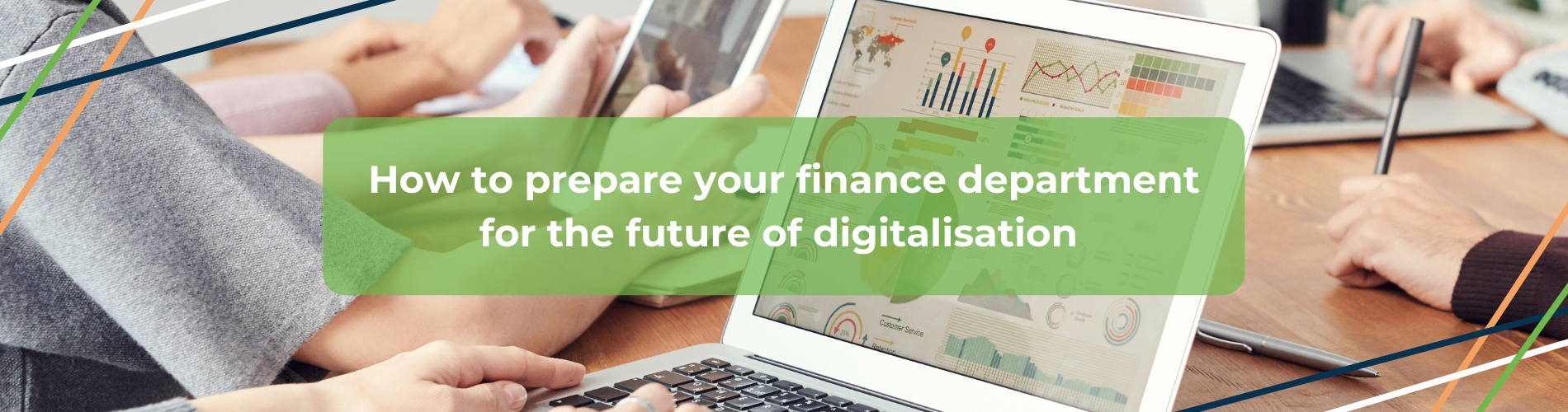 Image reads: How to prepare your finance department for the future of digitalisation