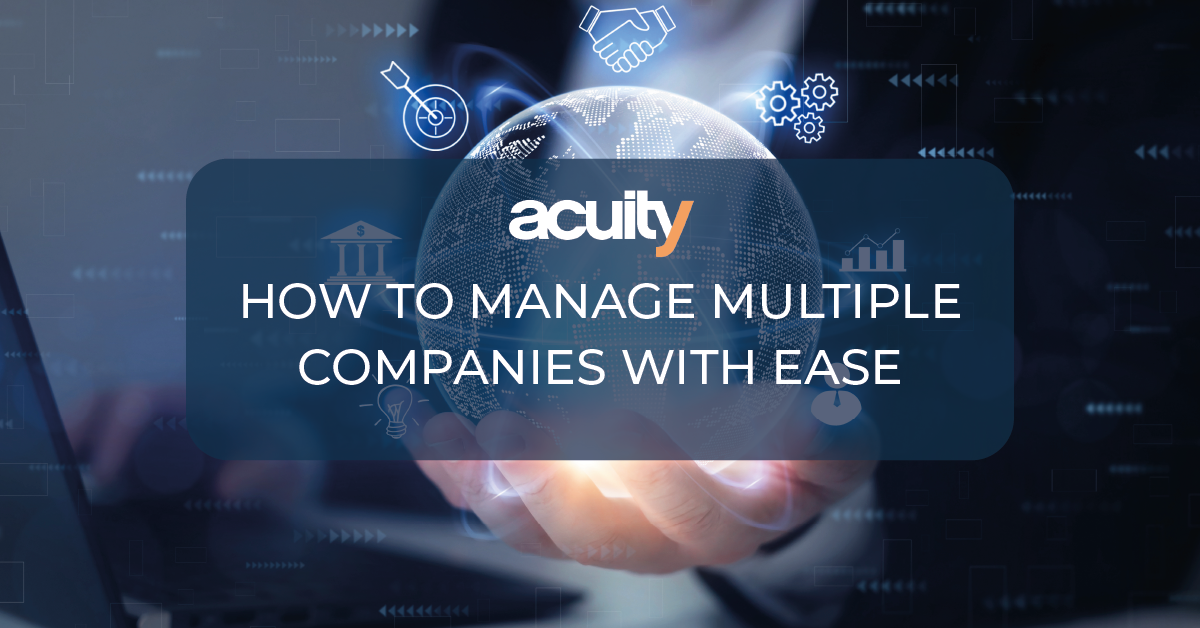 manage multiple companies with ease