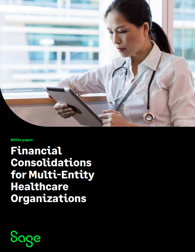 Financial Consolidation for Multi-Entity Healthcare Organisations