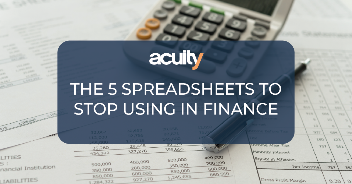 finance spreadsheets