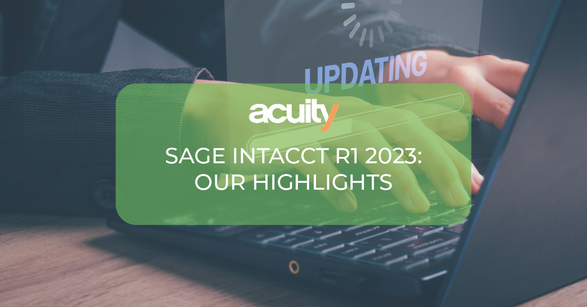 sage intacct R1 2023