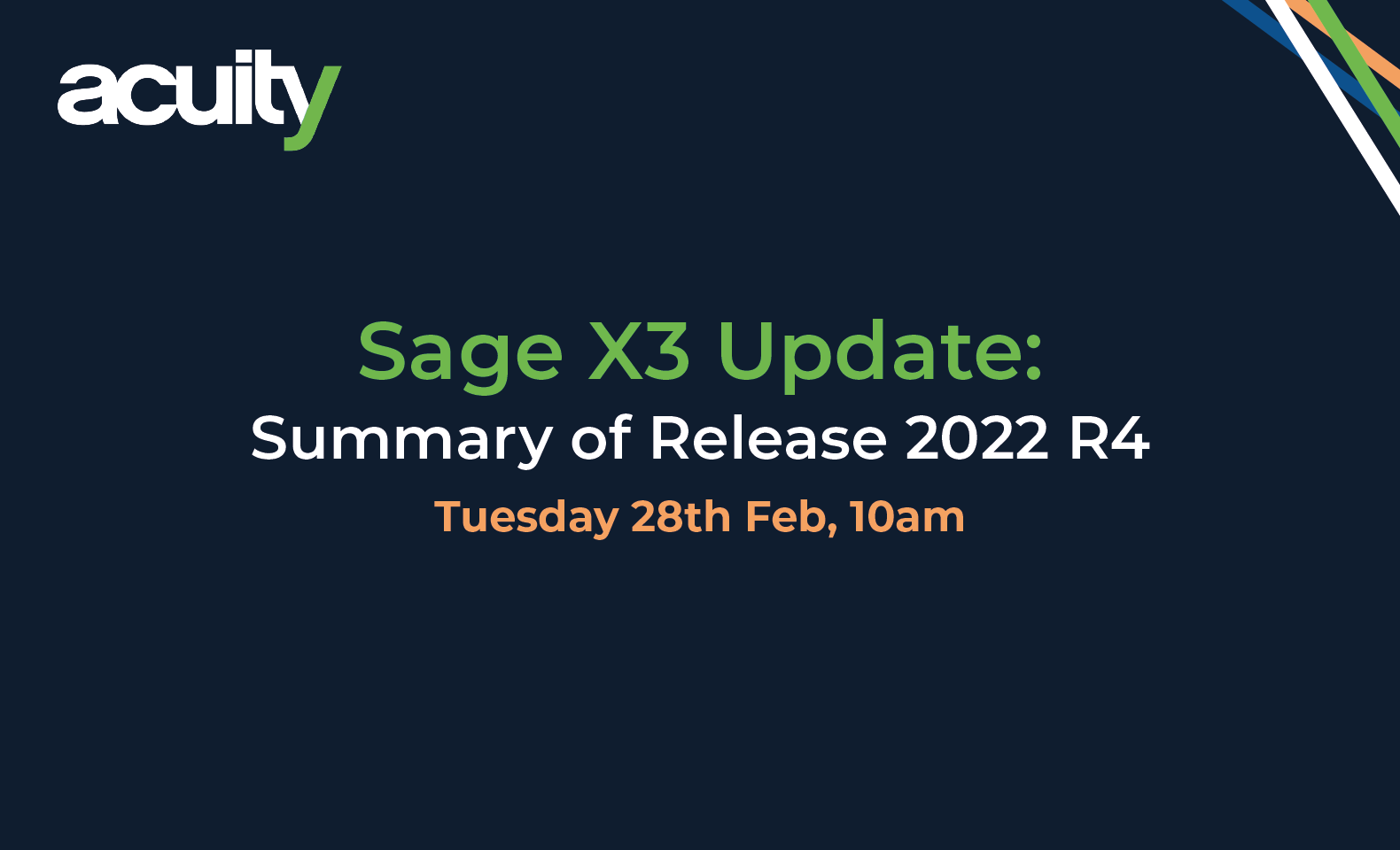 sage x3 update