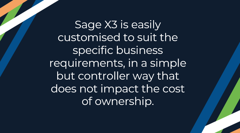 Sage X3 Manufacturing