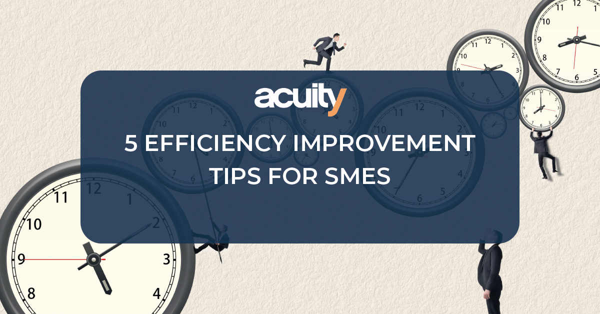 5 efficiency improvement tips