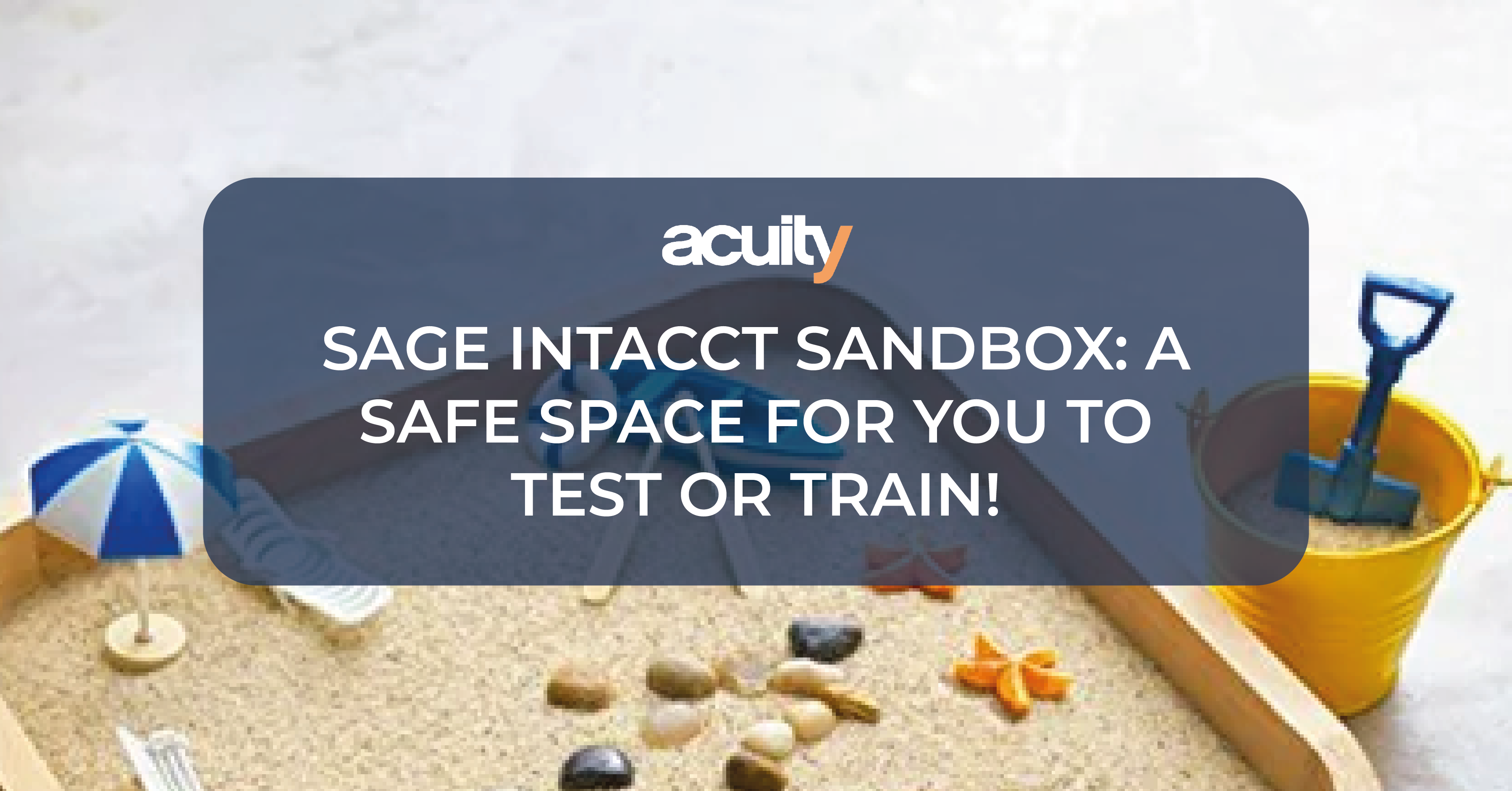 sage intacct sandbox