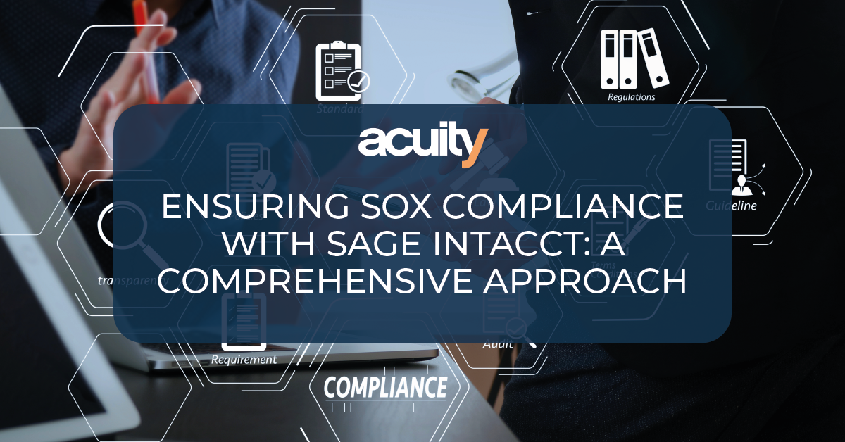 sage intacct and sox compliance