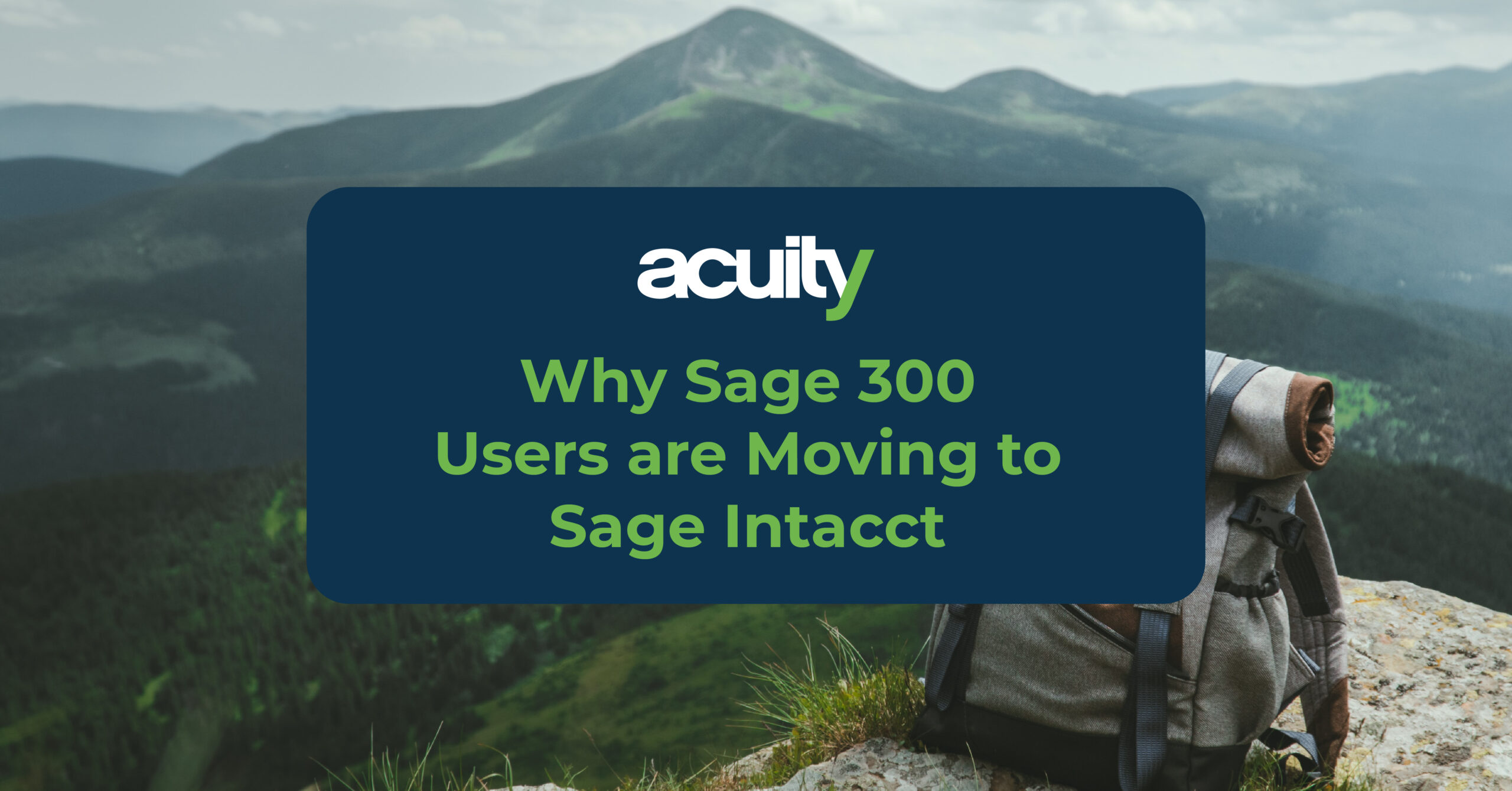 sage 300 upgrade to intacct