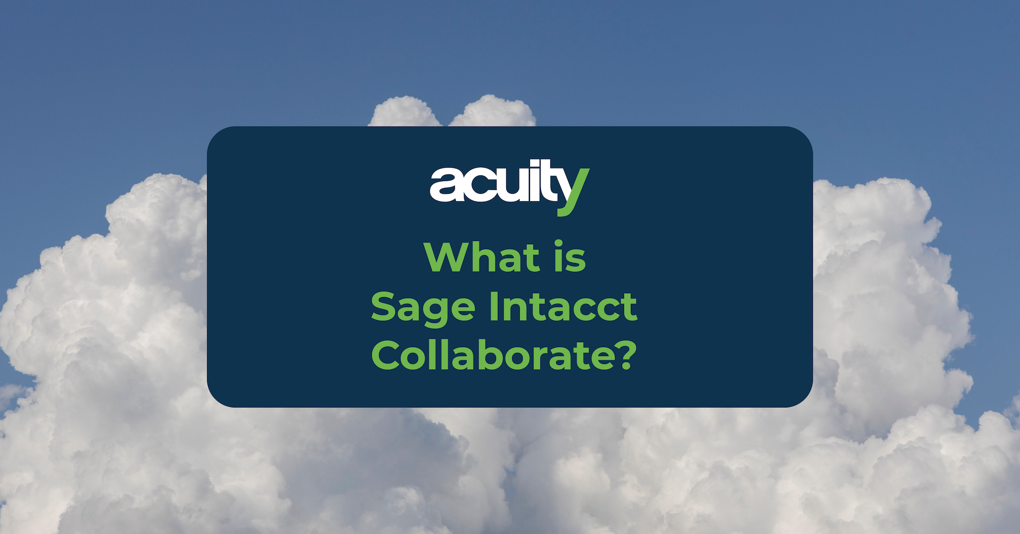 sage intacct collaborate